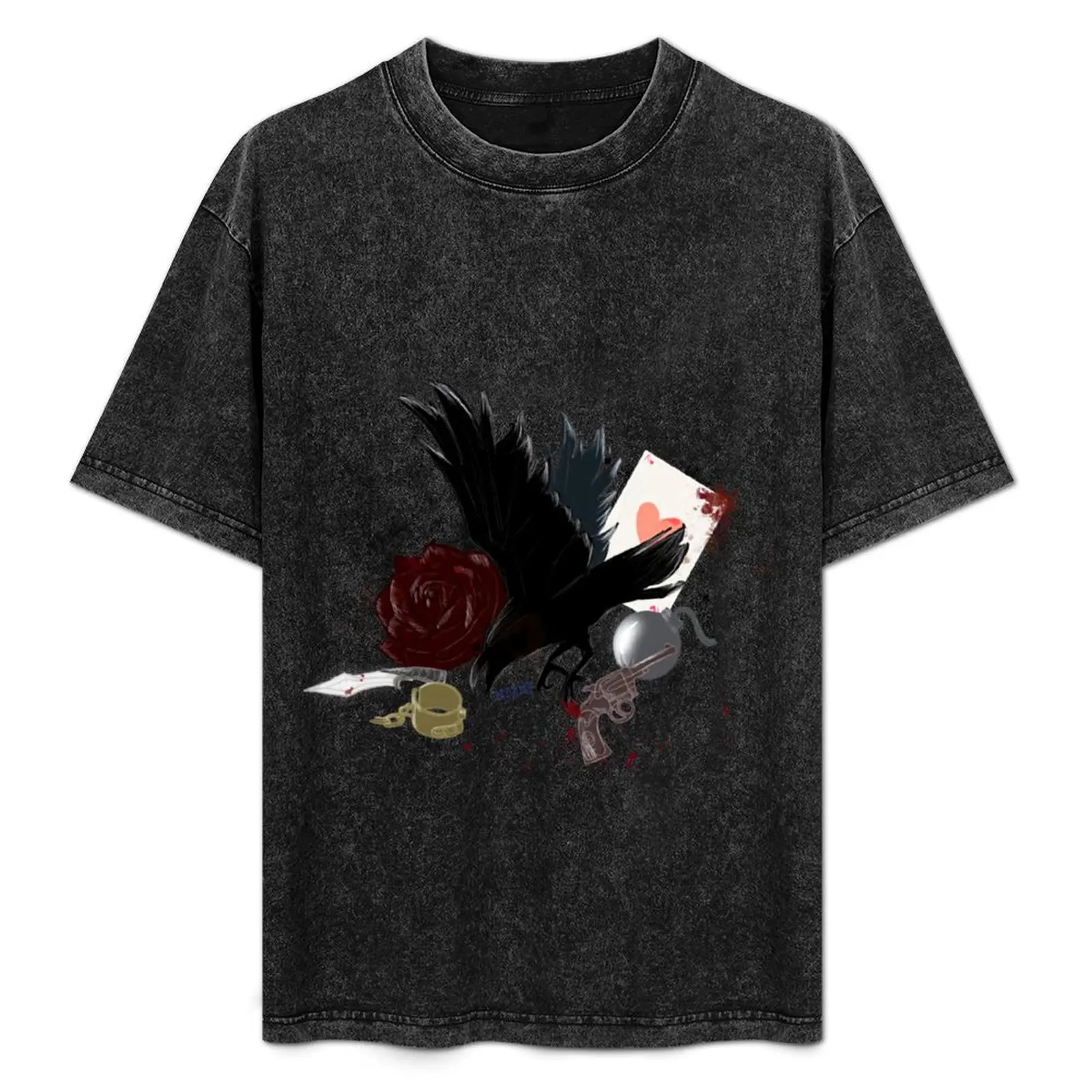 

Six Crows T-Shirt Fitness Training Breathable Tee