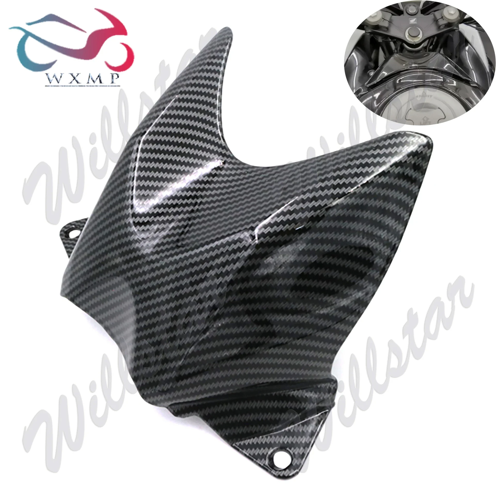 

Carbon Fiber Paint Gas Tank Cowl Tank Cover For HONDA CBR 250 CBR250 CBR250R CBR250RR 2011 2012