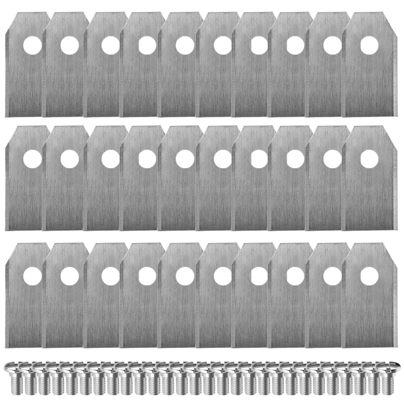 

Лезвие для газонокосилки из нержавеющей стали, 9/18/30 шт.