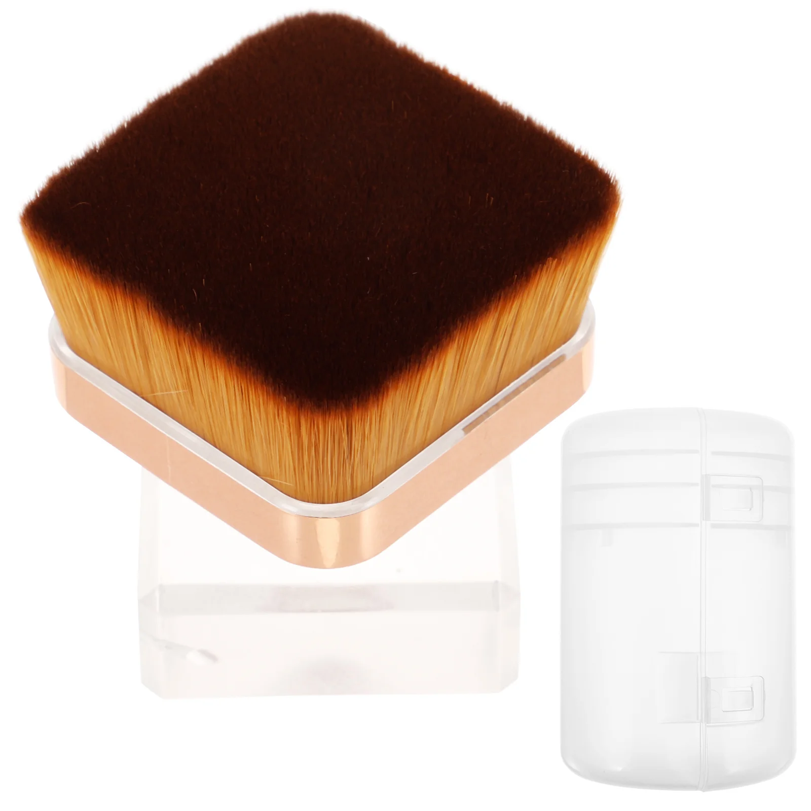 

Nail Dust Brush Portable Powder Brush for Manicure Pedicure Makeup Gentle Skin Care Lightweight Design Nail Art