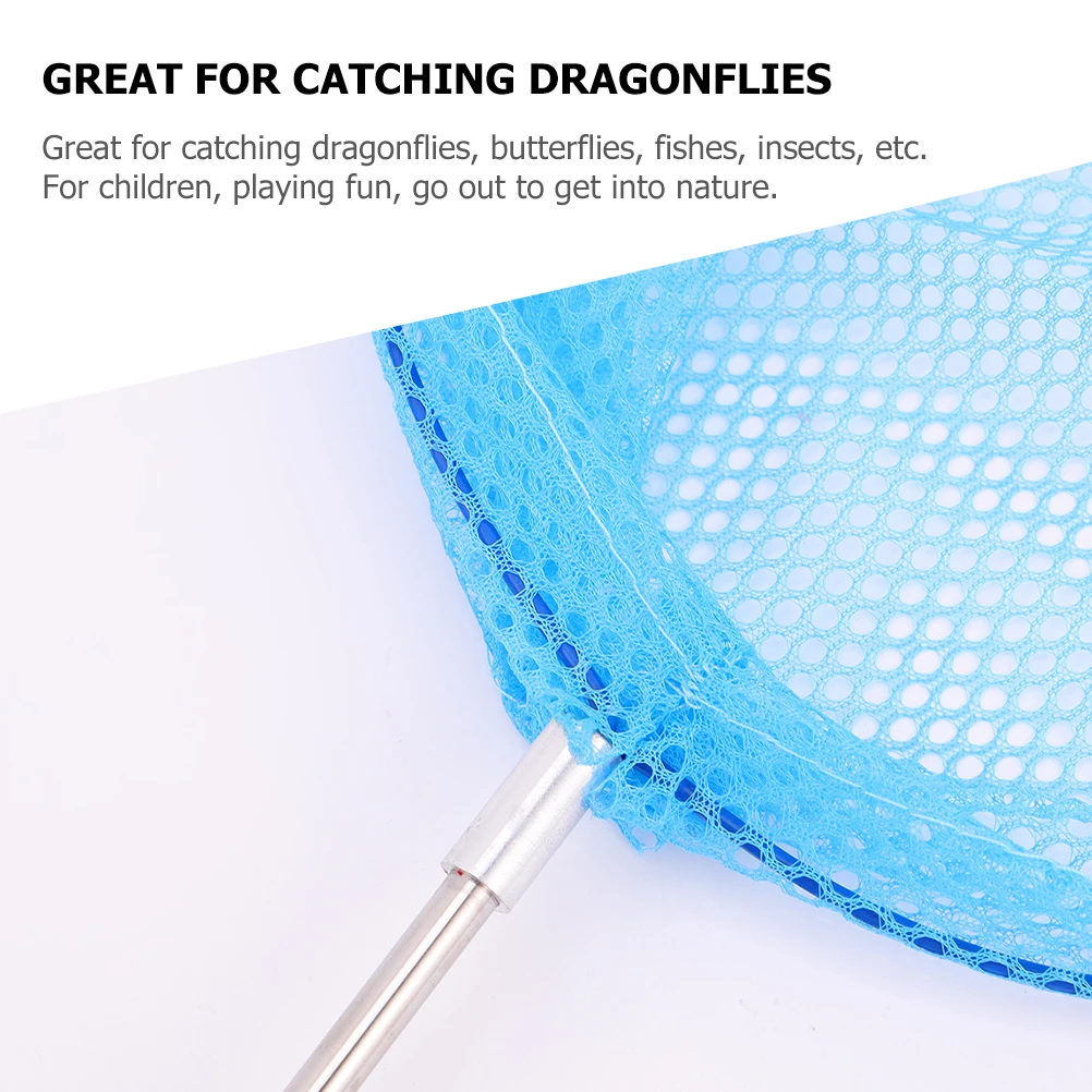 4 قطعة شبكة فراشة قابلة للسحب للأطفال أداة اصطياد الحشرات في الهواء الطلق استكشاف الطبيعة قابلة للتمديد شبكات البق قفص شبكي لصيد الأسماك