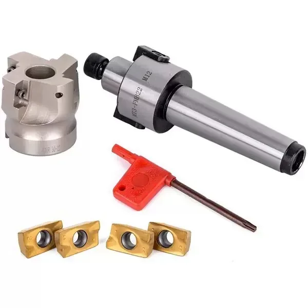 جديد القاطع مطحنة Mt2 Mt3 50 قطع الرأس + 4 القواطع Apmt1604 Cnc مطحنة طحن إدراج عدة أدوات الآلات