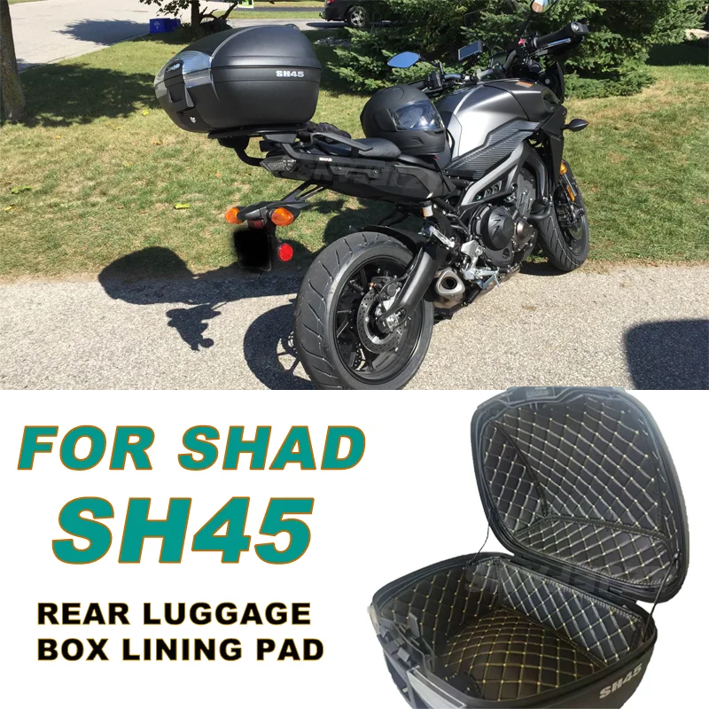 

For SHAD SH45 Motorcycle Top Case Protector Storage Box Mat Accessories