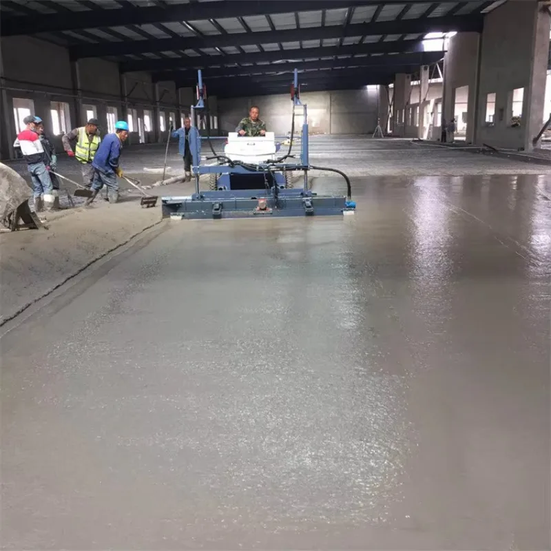 Intelligent Laser Guided Concrete Leveling Machine High Efficiency Floor Screeding Equipment Warehouse Parking Lot Construction