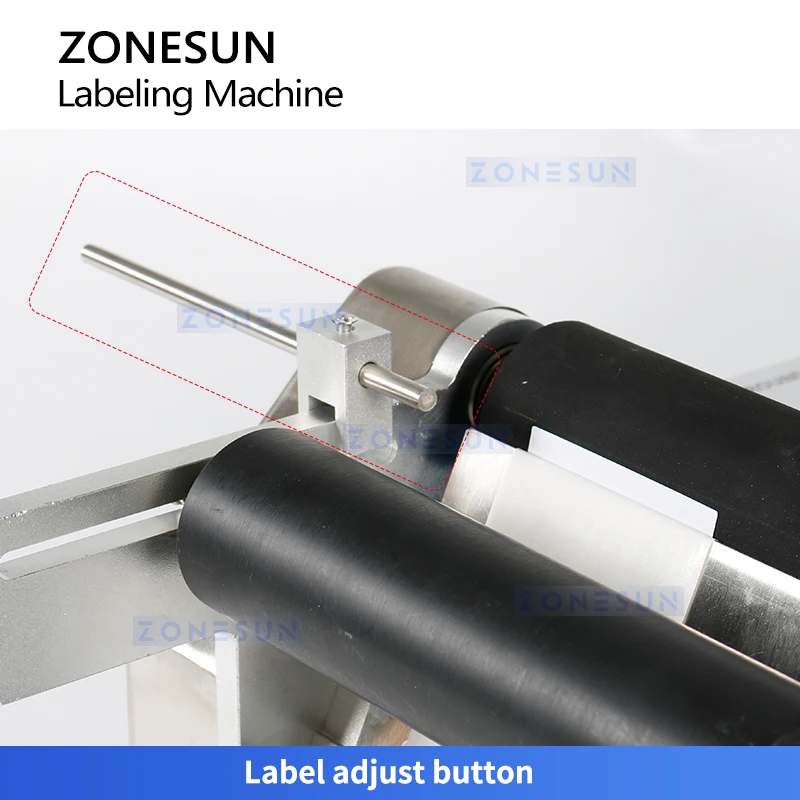 ZONESUN etichettatrice per bottiglie rotonde etichettatrice per etichette in plastica etichettatrice per etichette etichettatrice ZS-LT50