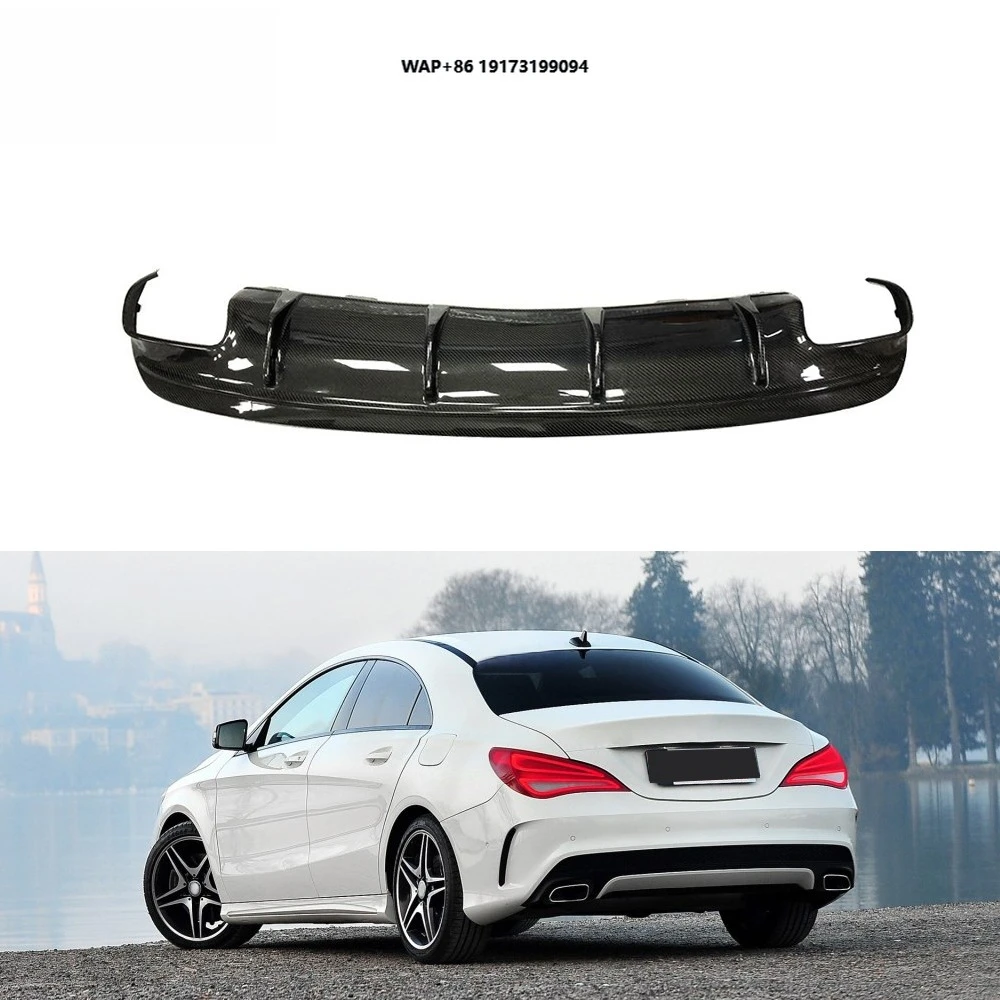 

Карбоновый задний диффузор для бампера CLA250, CLA200 Sport, CLA45 AMG 13-15