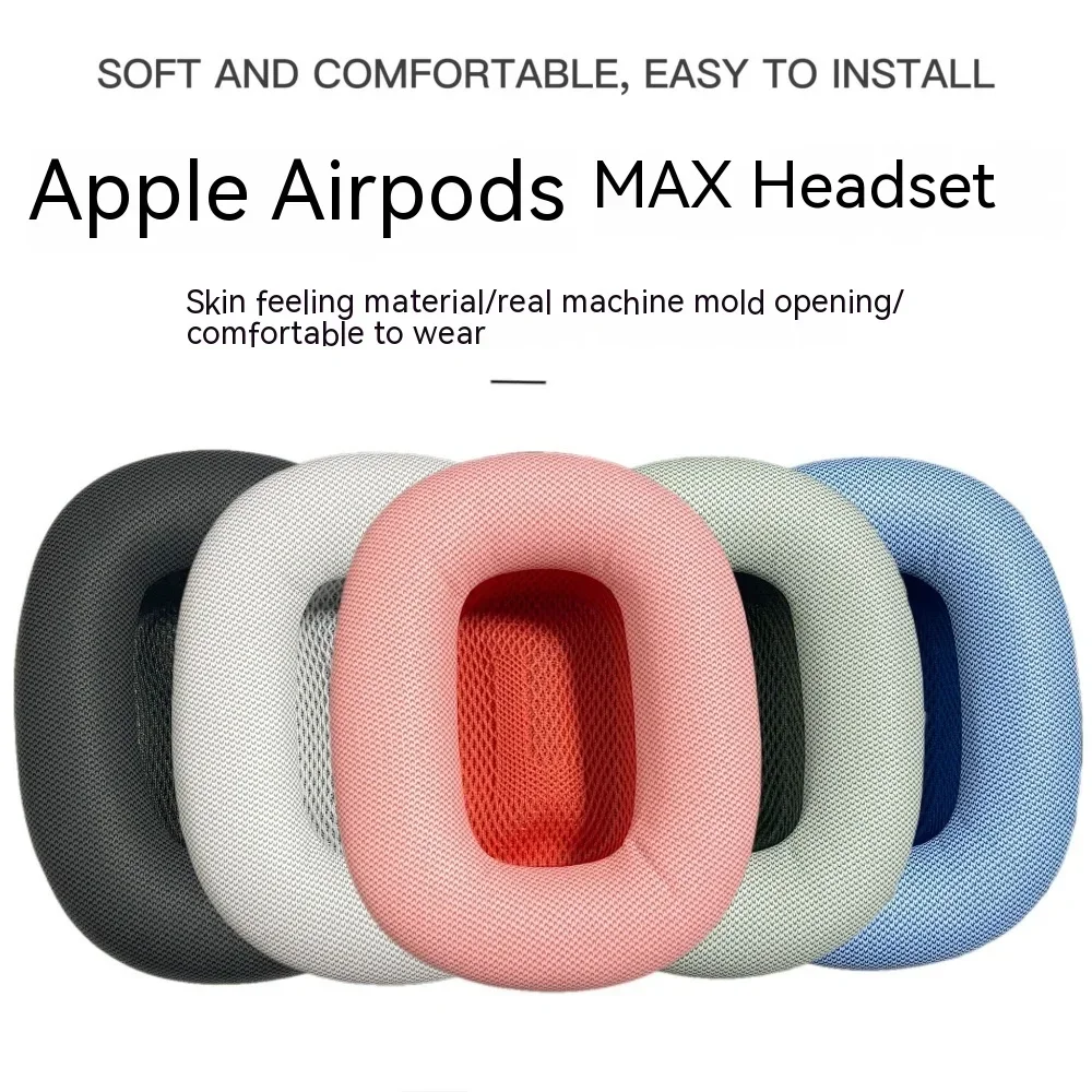 Replacement Earpads for Apple AirPods Max Headset Headphones Leather Sleeve Earphone Accessories Earmuff