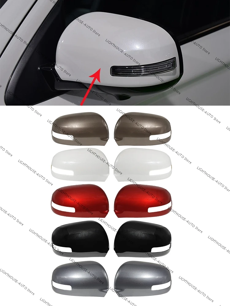 

For Mitsubishi ASX Outlander 2013 2014 2015 2016 2017 2018 Outside Rearview Mirror Cover Mirror Housing