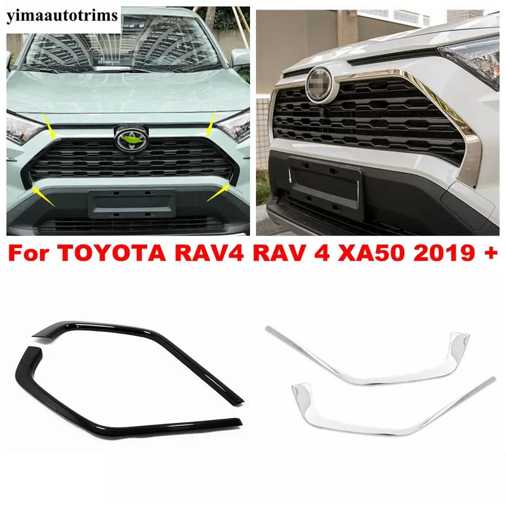 

Upper Front Grille Insect Screening Mesh Front Grille Insert Net Protective Cover Strip For TOYOTA RAV4 RAV 4 XA50 2019 - 2024