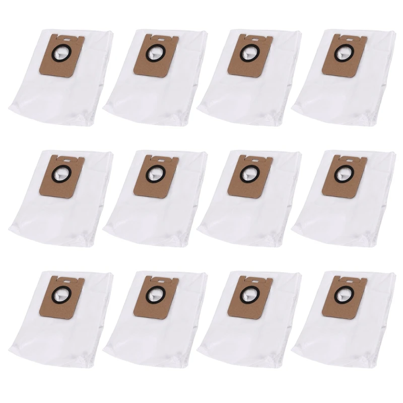 12 Pcs Dust Bags For Dreame Bot Z10 Pro Vacuum Cleaner Spare Parts Accessories