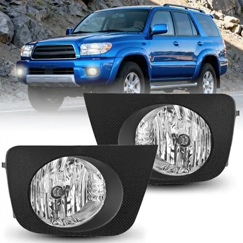 

Противотуманные фары Nilight для Toyota 4Runner 2006-2009 годов | Прозрачные линзы, лампы 9006 12V 51W, для водителя и пассажира