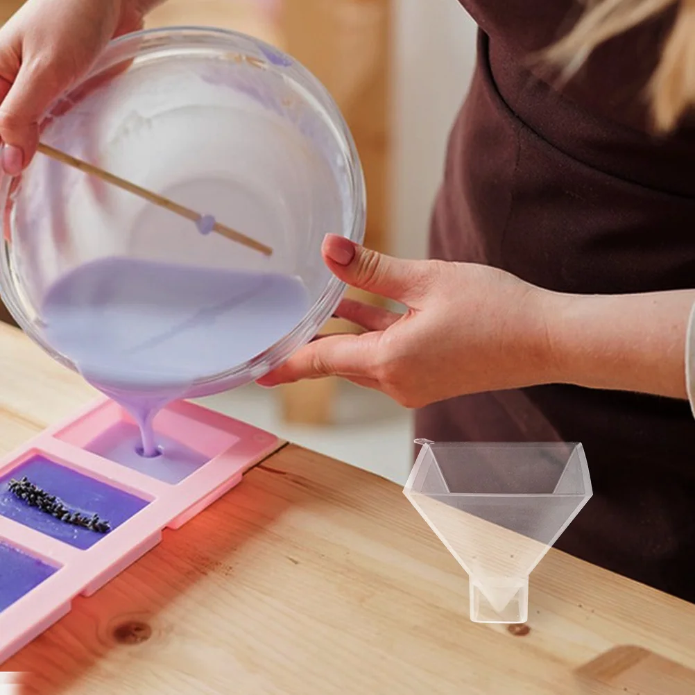 

Pyramid Mold 3in High Translucent Silicone Craft Resin Dried Flowers Flexible DIY Decorative Accessories Jewelry Parts