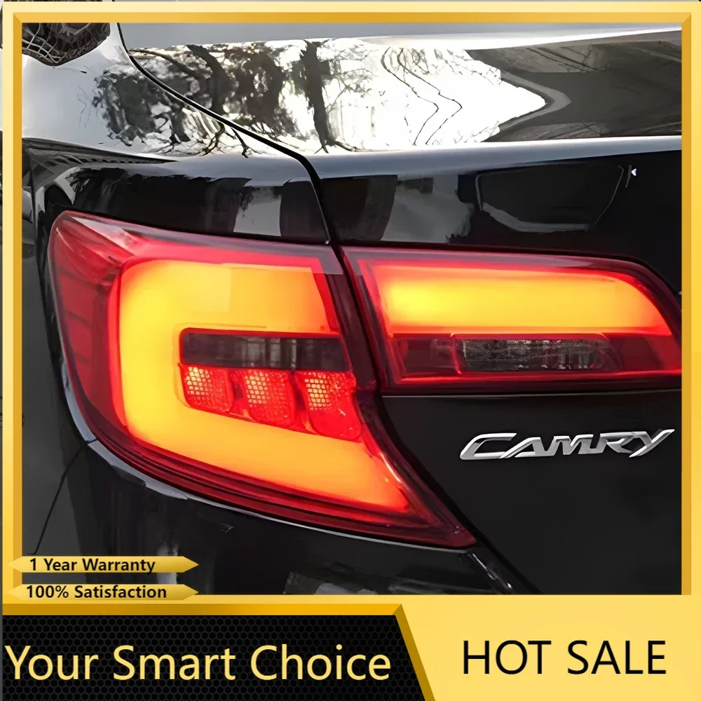 

Car Taillights Assembly For Camry 2012-2014 LED Auto Rear Back Lamps Upgrade High Configure Blinking Signal Light Accessories