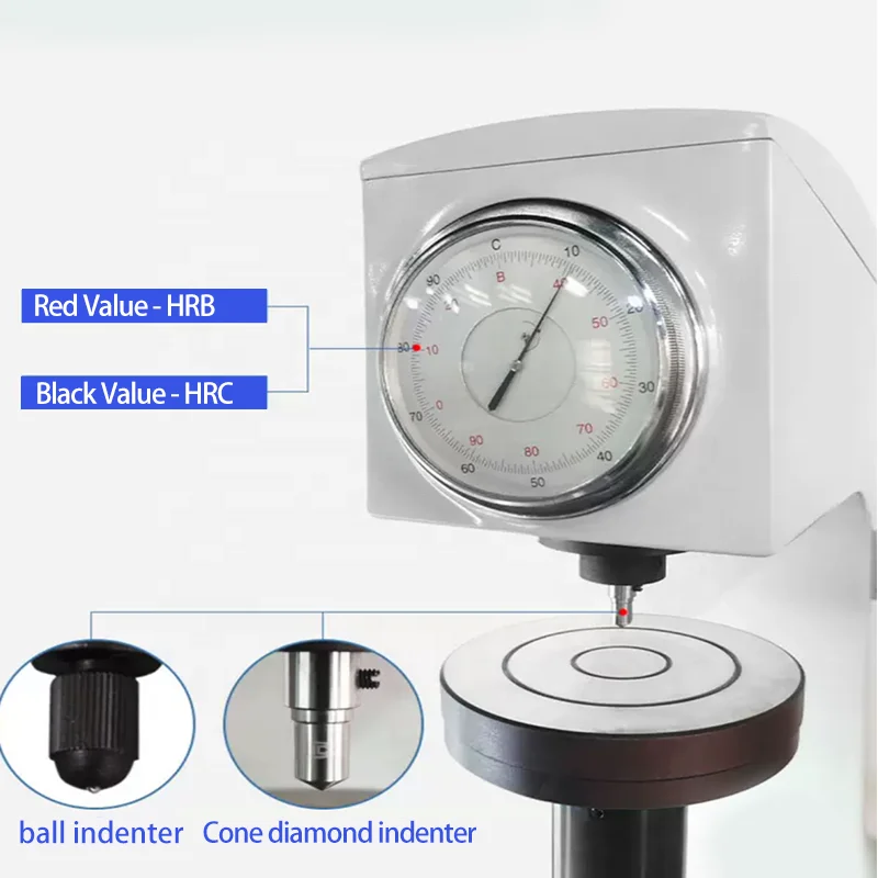 آلة اختبار الصلابة اليدوية HR-150A مع أداء مستقر