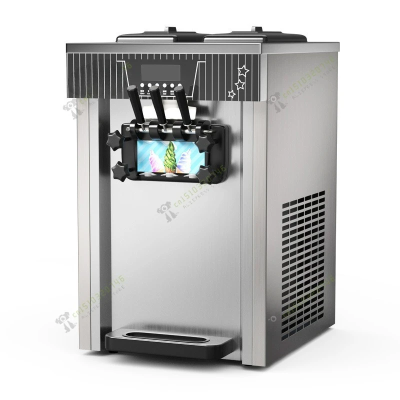 Soft Serve Ice Cream Machine, ZB-BQL28 Single Flavor Countertop