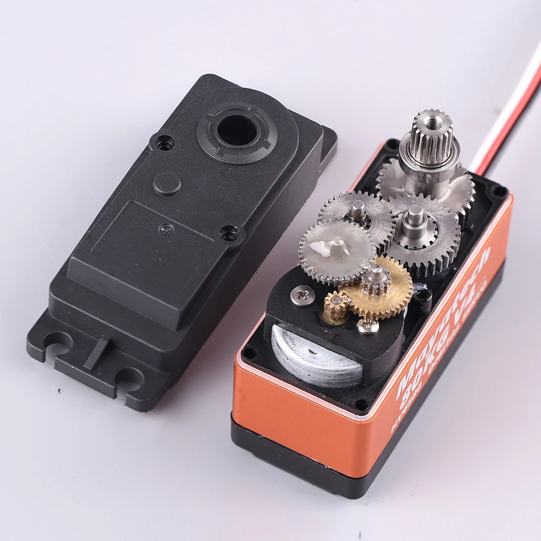 Mayatech HV6580 V4 80KG Digital High-Voltage Metal Gear Servo, High Torque Splash-Proof for 1/8 RC Car Models