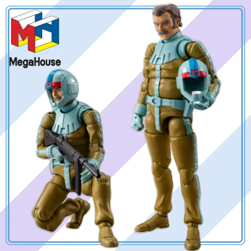 

【100%original】MegaHouse Kidou Senshi Gundam - Ramba Ral G.M.G. - G.M.G. Collection Principality of Zeon Garage Kit Gifts Toys