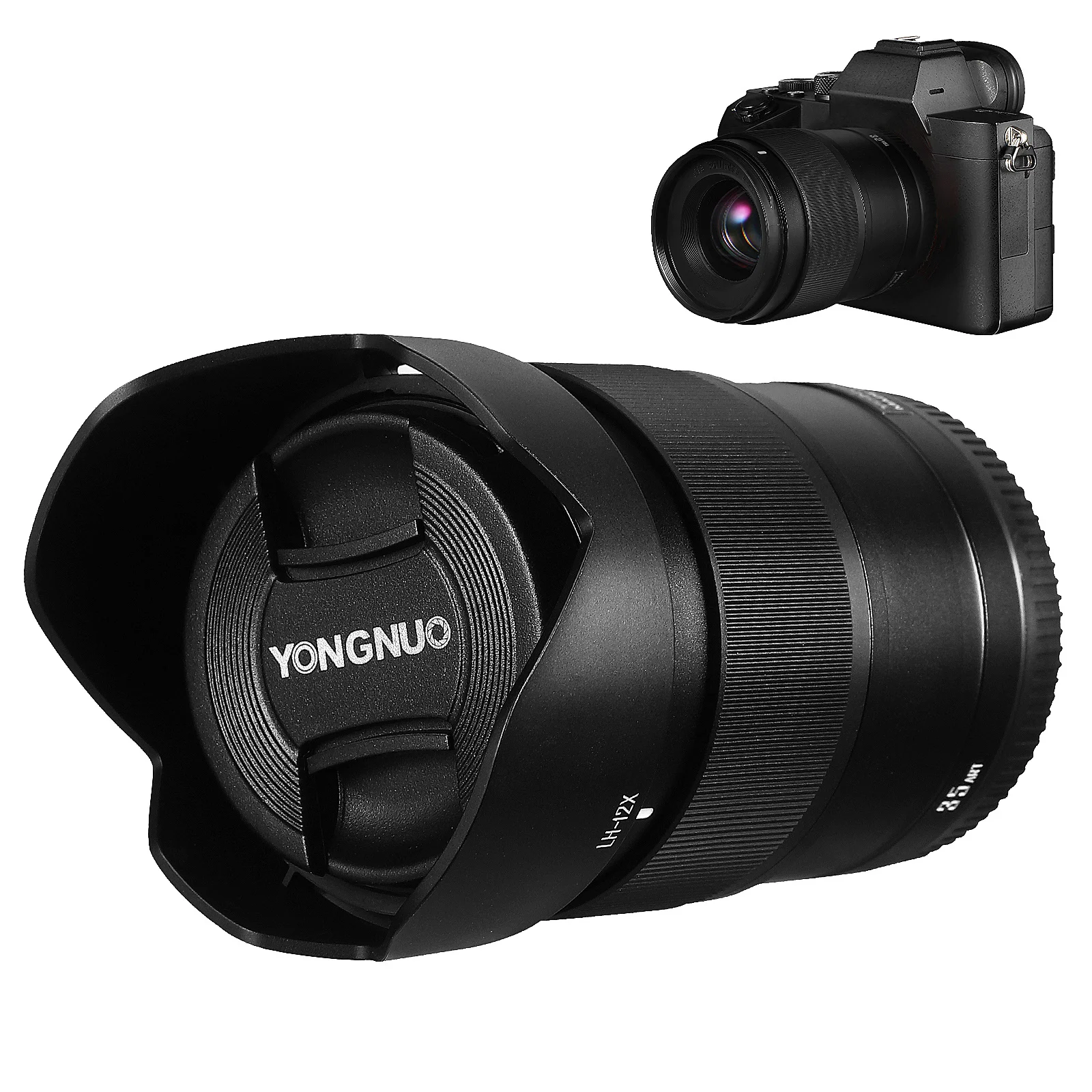 

Camera Lens F/1.8 Fixed Focus Standard Lens For Mirrorless Auto Focus Video Photography Sports Portrait