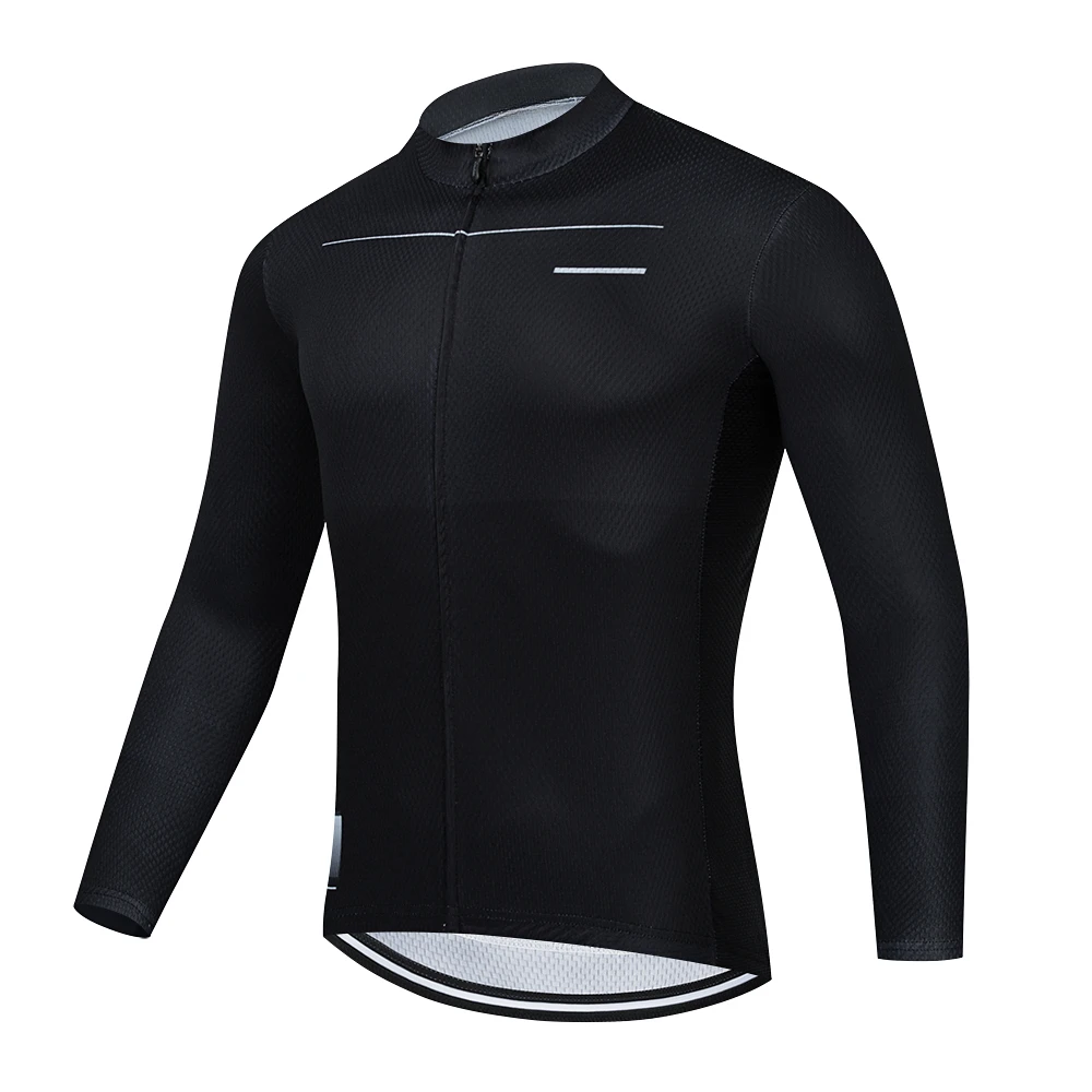 Spring Long Sleeve Cycling Jersey Man\'s Cycling Clothing 2023 Summer Anti-UV Bike Jersey Breathable Bicycle Shirt