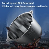 2L Electric Meat Grinders 304 Stainless Steel Food Crusher Multifunctional Vegetable Slicer Chopper Mincer Baby Food Processor 7