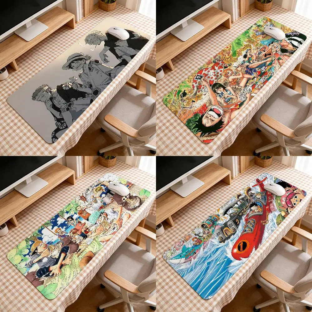 Anime O-One-piece-S Mouse Pad Computer Mat Deskpad Laptop Keyboard Mat Office Large Landscape Mousepad