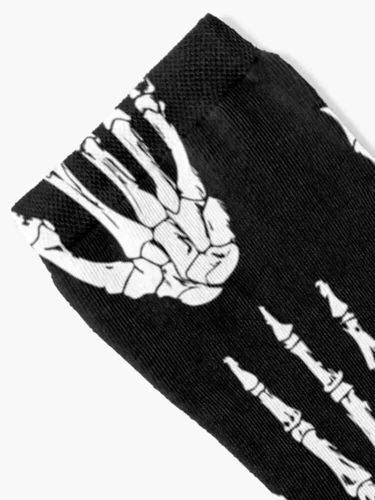 Skeleton Hand Socks summer cartoon Soccer Socks Men's Women's