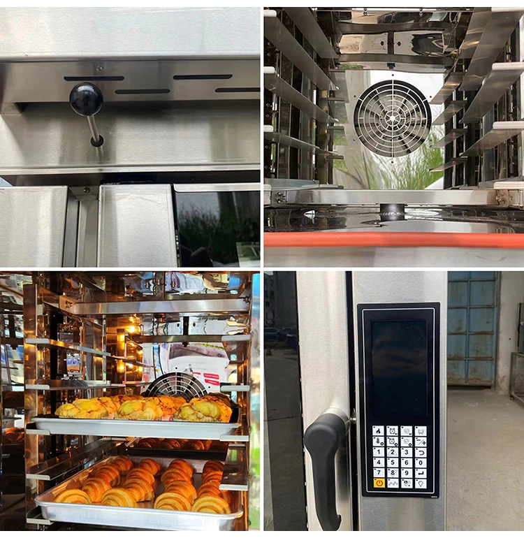 Cuisinart Home Baking อุตสาหกรรมเบเกอรี่ เครื่องปิ้งขนมปังแก๊สไฟฟ้า เตาอบพิซซ่า