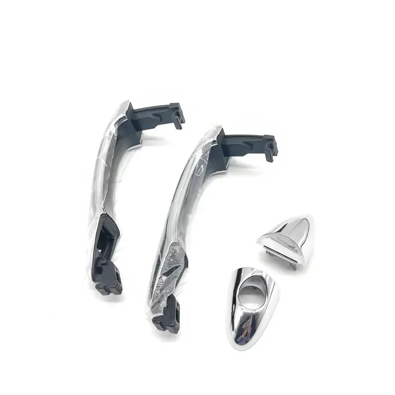 826613W010 826623W010 82651-3W010 82652-3W010 4Pcs Front Pair Outer Chrome Door Handle Left Right Set for Kia Sportage 2011-2016