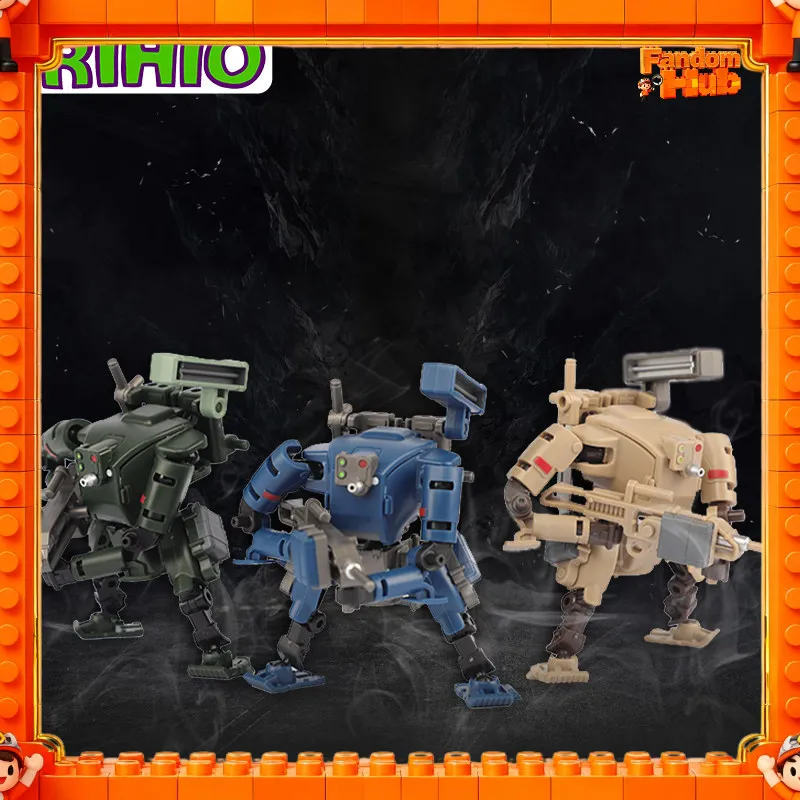

Rihio Infinite Depth 1/60 Multi-Assembly Domestic Mecha Model Series Mm001 Assault & Logistics Mecha Action Figure Toy Gift