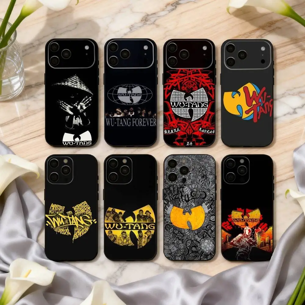 

Wu-Tang Wu T-Tang C-Clan Ultra Phone Case For iPhone 17,16,15,14,13,12,11 Plus,Pro Max,XS,Soft Silicone Black Cover
