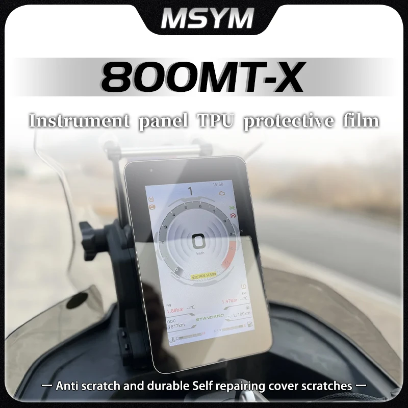 

For CFMOTO 800MT-X 800MT X 800mt x 2024 Motorcycle Cluster Scratch Protection Film Instrument Dashboard Screen Protector