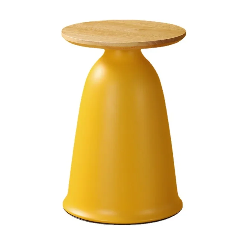 

Nordic solid wood small coffee table home living room sofa side table simple modern balcony