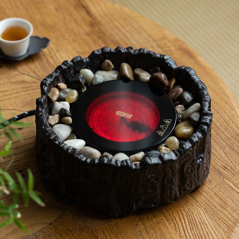 

Чайник-стеклоизолятор Yueheng Phoenix Tianchi Ancient Ro Mud Cerc Stove, ручной работы, из термостойкого стекла