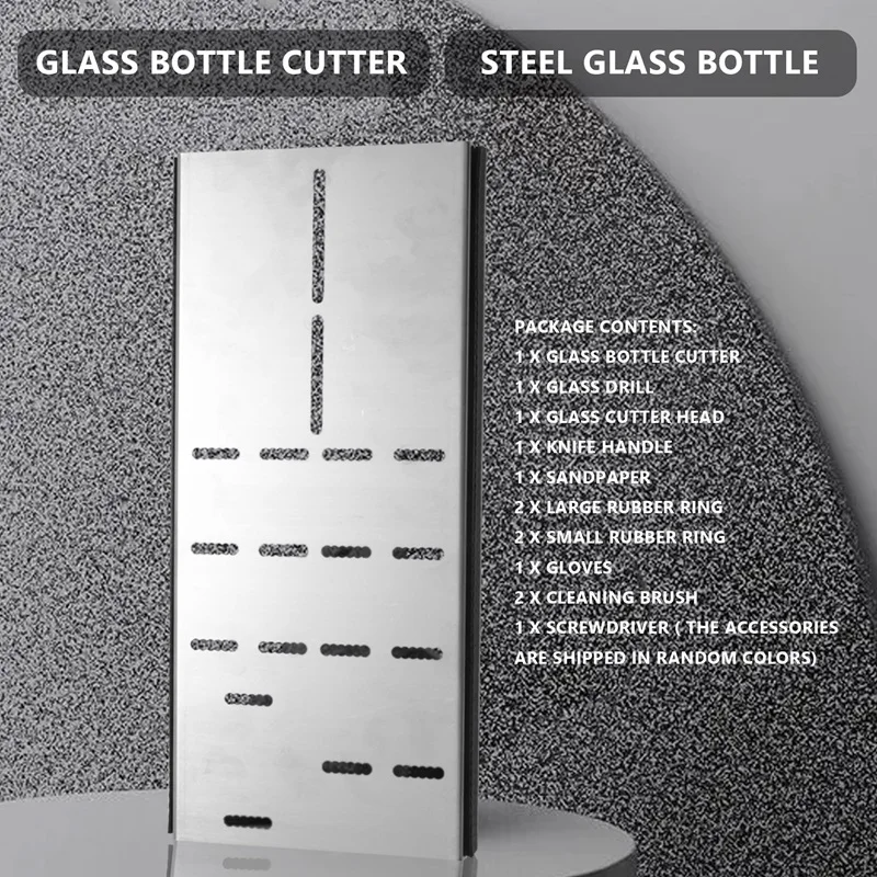 Фреза с регулируемым размером для изготовления винных бутылок для украшения дома