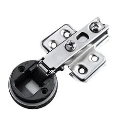 2pcs 84*32mm Opening 26mm Glass Door Hinge Cabinet Door Hinge Display Cabinet Hinge Home Improvement Hardware Accessories
