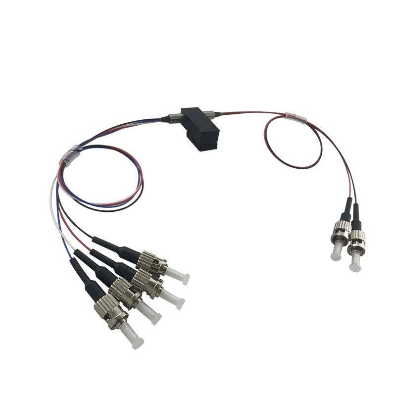 

Dual 1x2 singlemode Fiberoptic switch 2x4 8 Ports Integration 1310/1550nm Mechanical Optical Switch2025
