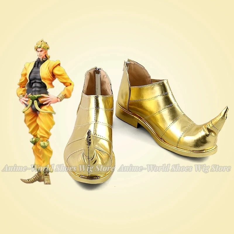 Chaussures de Cosplay Anime JOJO Dio, bottes Adventure Brando, accessoires d'halloween pour femmes et hommes personnalisés