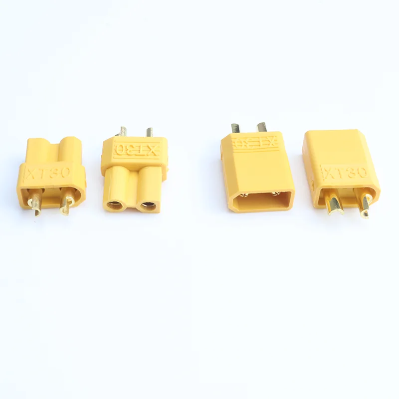 5 زوج محول XT30 التوصيل ذكر أنثى رصاصة موصلات المقابس ل RC يبو بطارية كوادكوبتر مولتيكوبتر لملحقات الطائرات