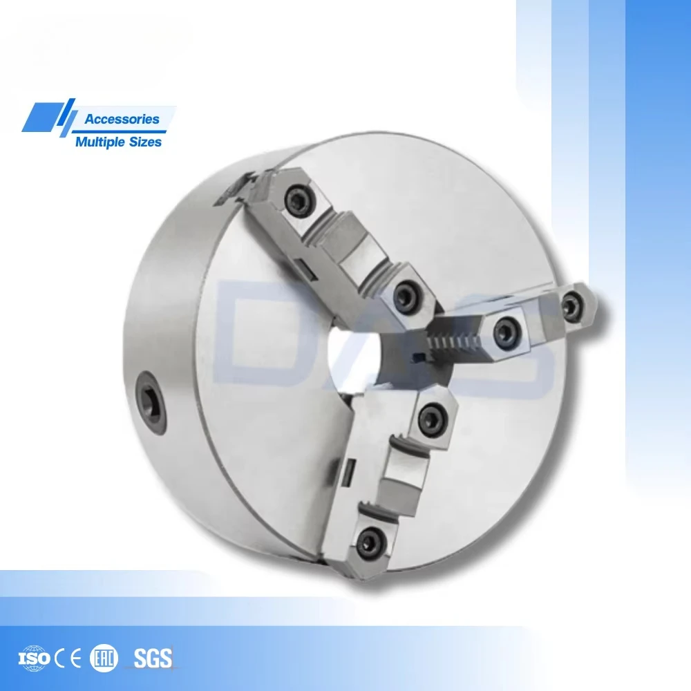 DAS Self-Centering 3 Jaws Chuck Series for CNC Lathe Machine Machine Tools Accessories