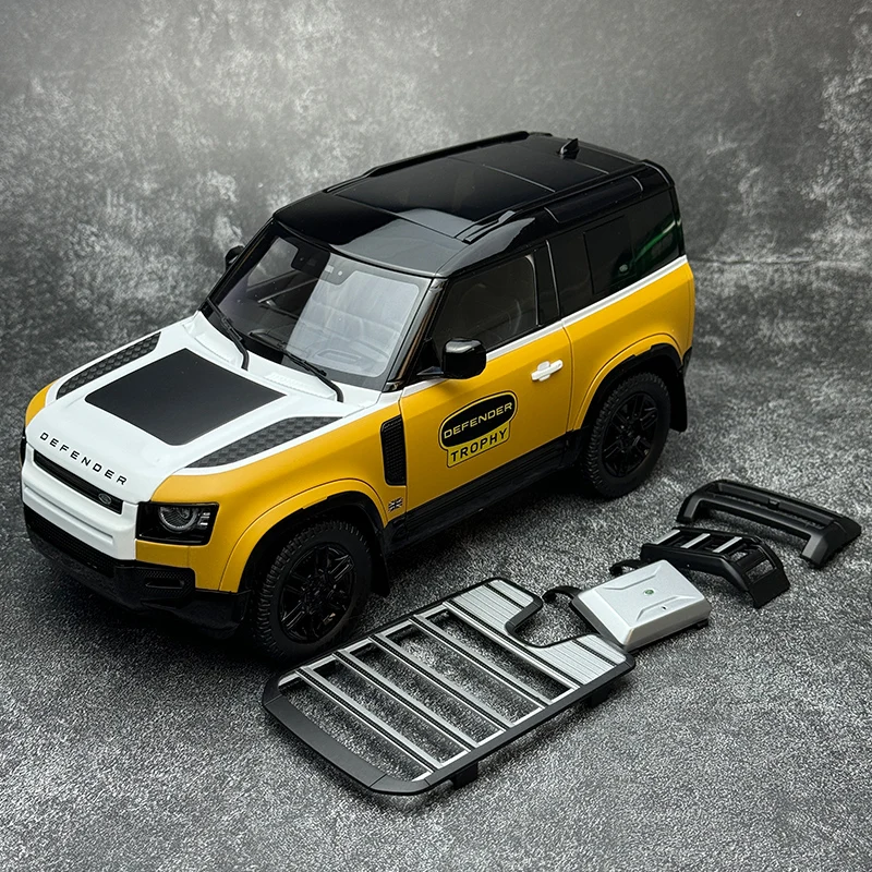 Almost real   1/18 Land Rover Defender 90  2023  Trophy Edition Car Model Collection Gift to friends and family 810710