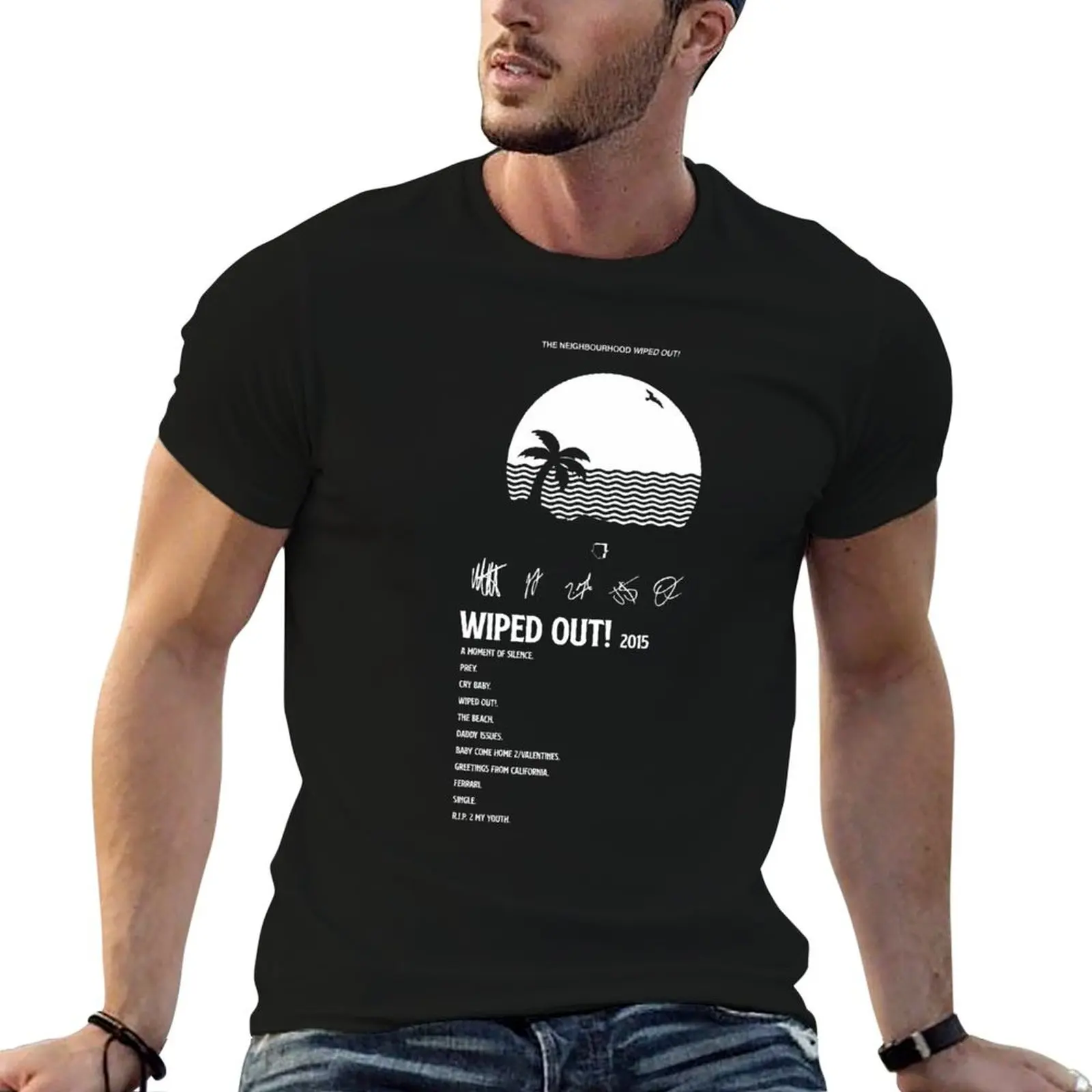 Wiped Out! T-Shirt shirts graphic tees tees clothes for men