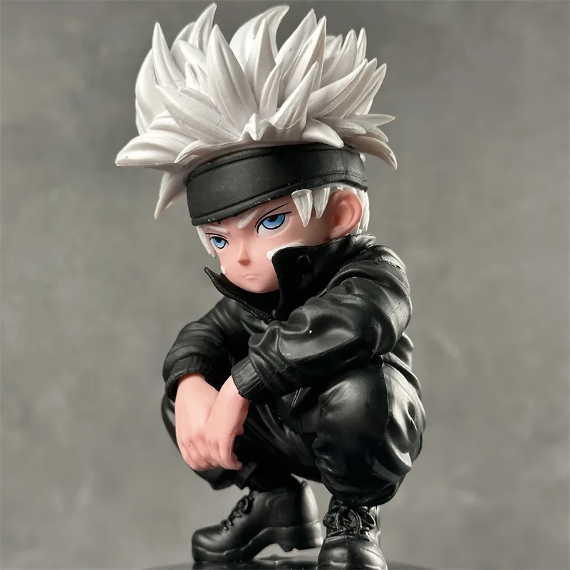 15cm Gojo Satoru Figurki Anime Jujutsu Kaisen Figurka Dekoracja Biurka Kolekcjonerska Model Lalka Ozdoba Samochodu Nowy Rok Zabawki Prezenty