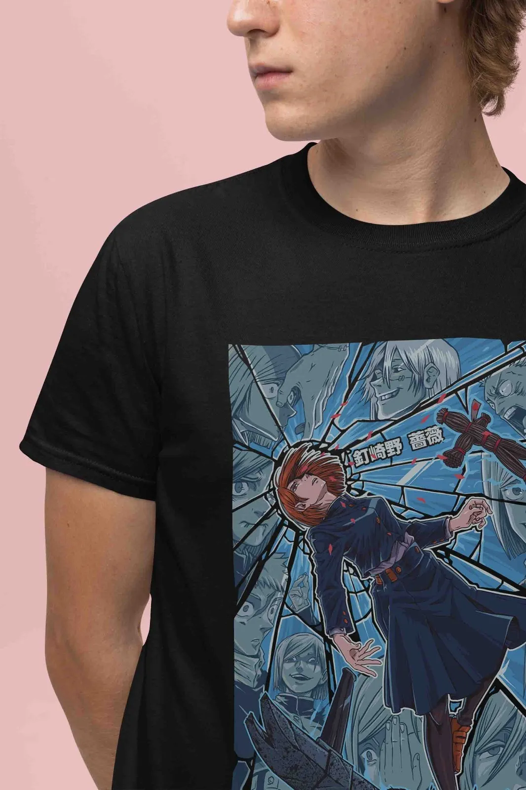 Jujutsu Kaisen Shirt Nobara Kugisaki T-Shirt Sukuna Mahito JJK Anime Unisex Tee