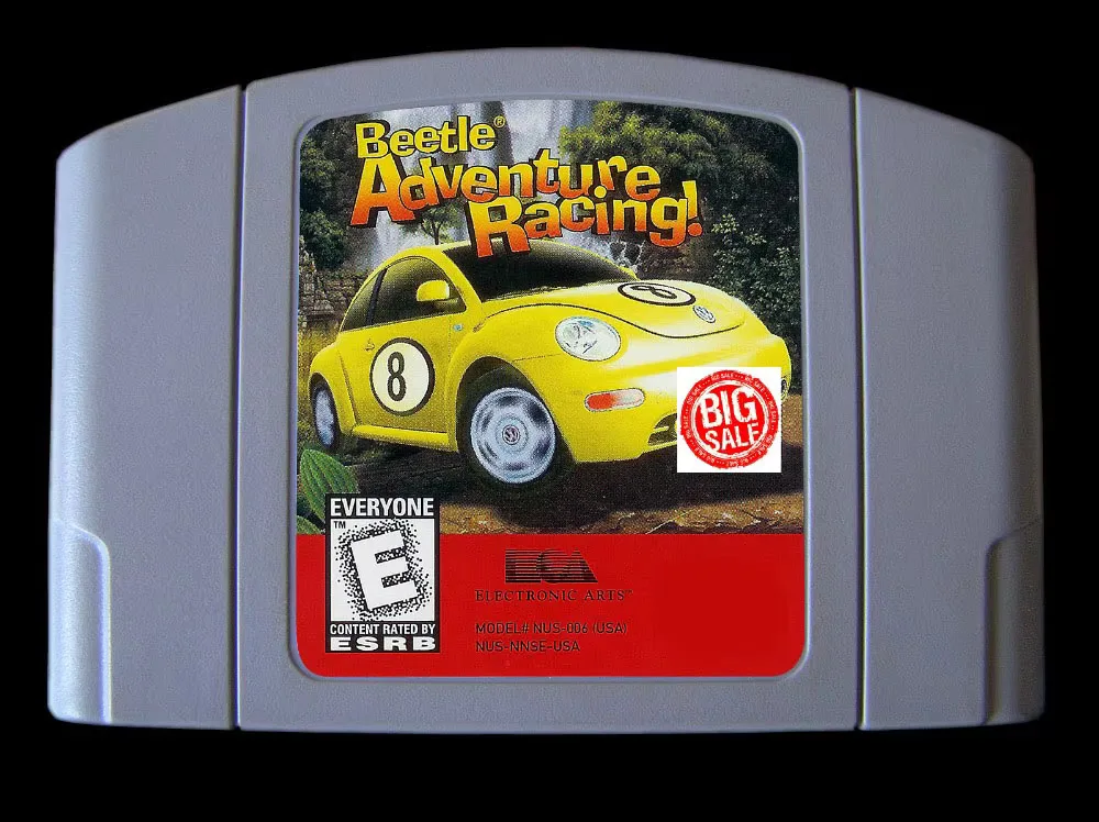 

64-битная игра ** Beetle Adventure Racing (английский язык!!)