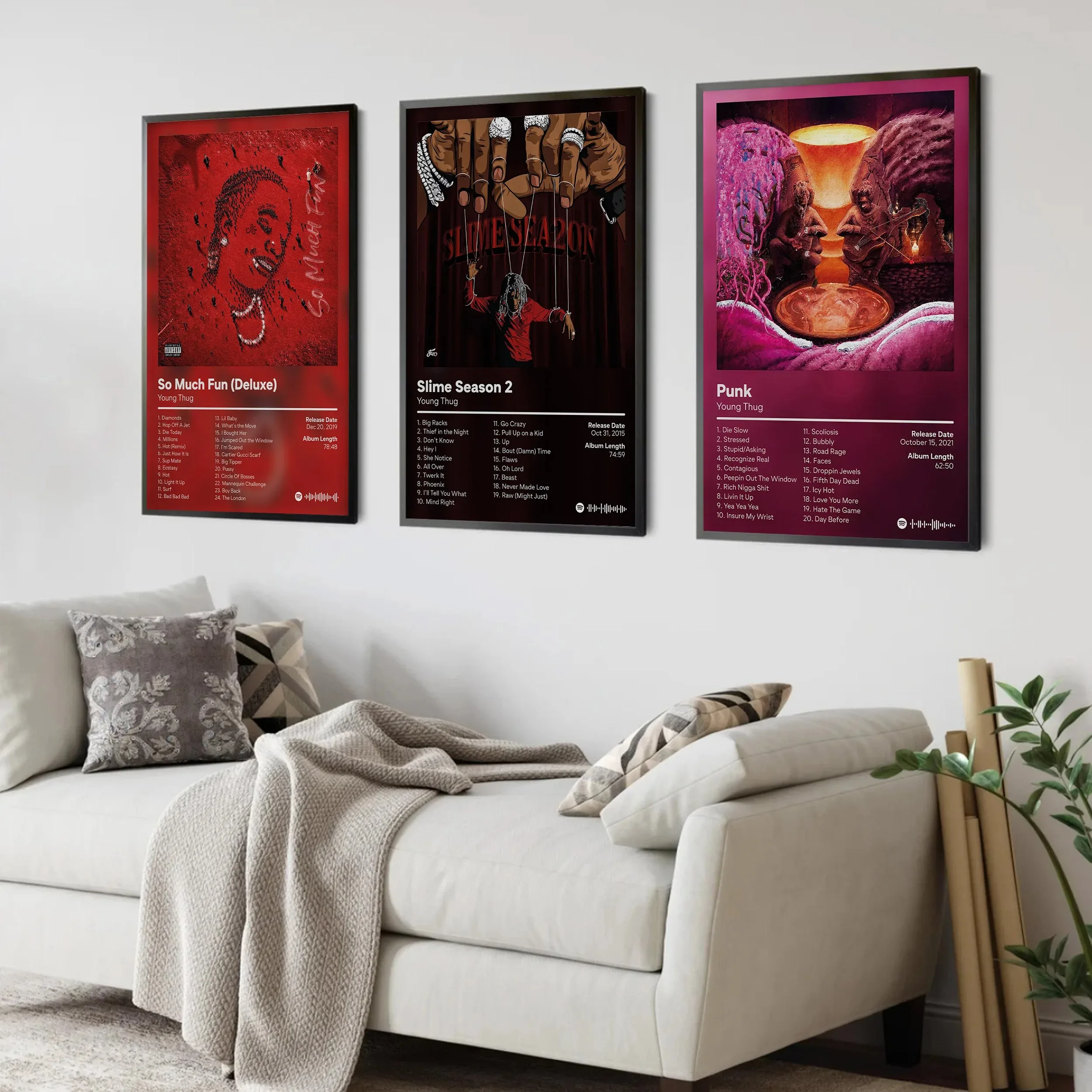 البوب الراب ألبوم الموسيقى غطاء الشباب البلطجة المشارك الجمالية مغني الراب الهيب هوب روك جيفري الوحل الموسم قماش لوحات الفن غرفة المنزل #2