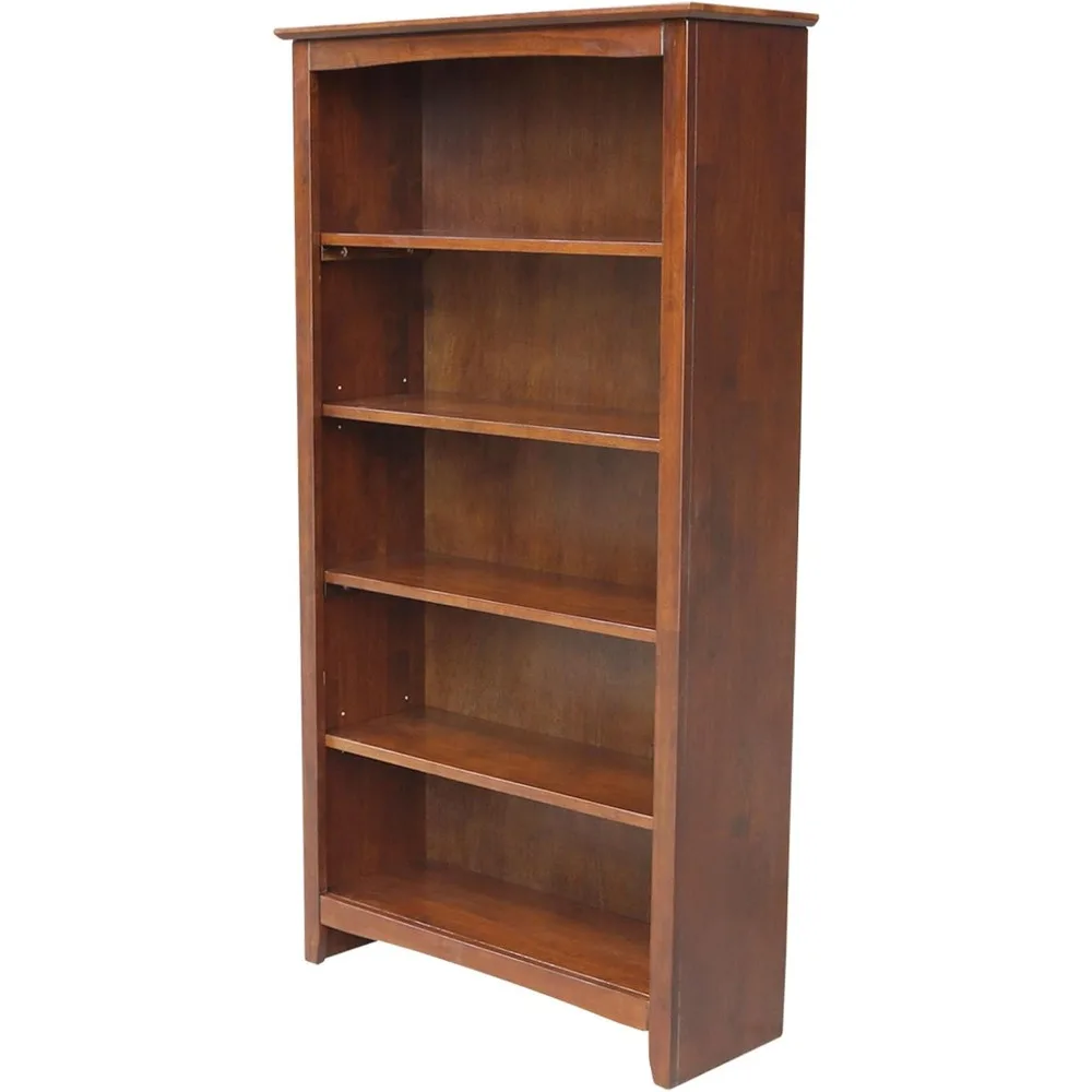 

Eco-Friendly Solid Wood Adjustable Bookshelf with High Stability and Easy Assembly
