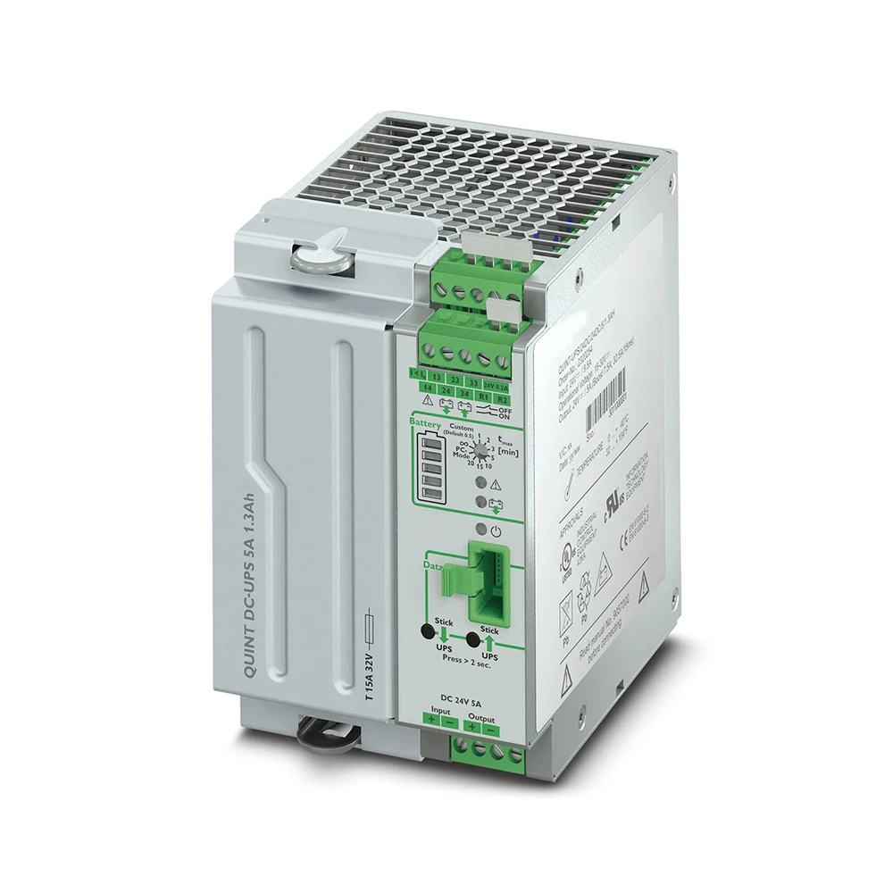 New 2320254 QUINT-UPS/24DC/24DC/5/1.3AH QUINT DC-UPS 24VDC/5A Uninterruptible Power Supply 100% Tested Fast Ship Perfect Work