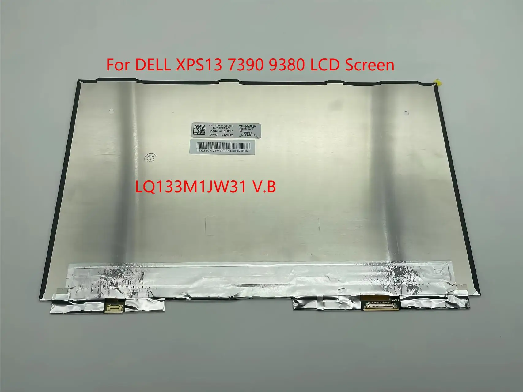 LQ133M1JW31V.B DP/N 04V0HY for B133HAN05.B DELL Laptop XPS 13 9370 LCD Screen LED Display IPS EDP FHD