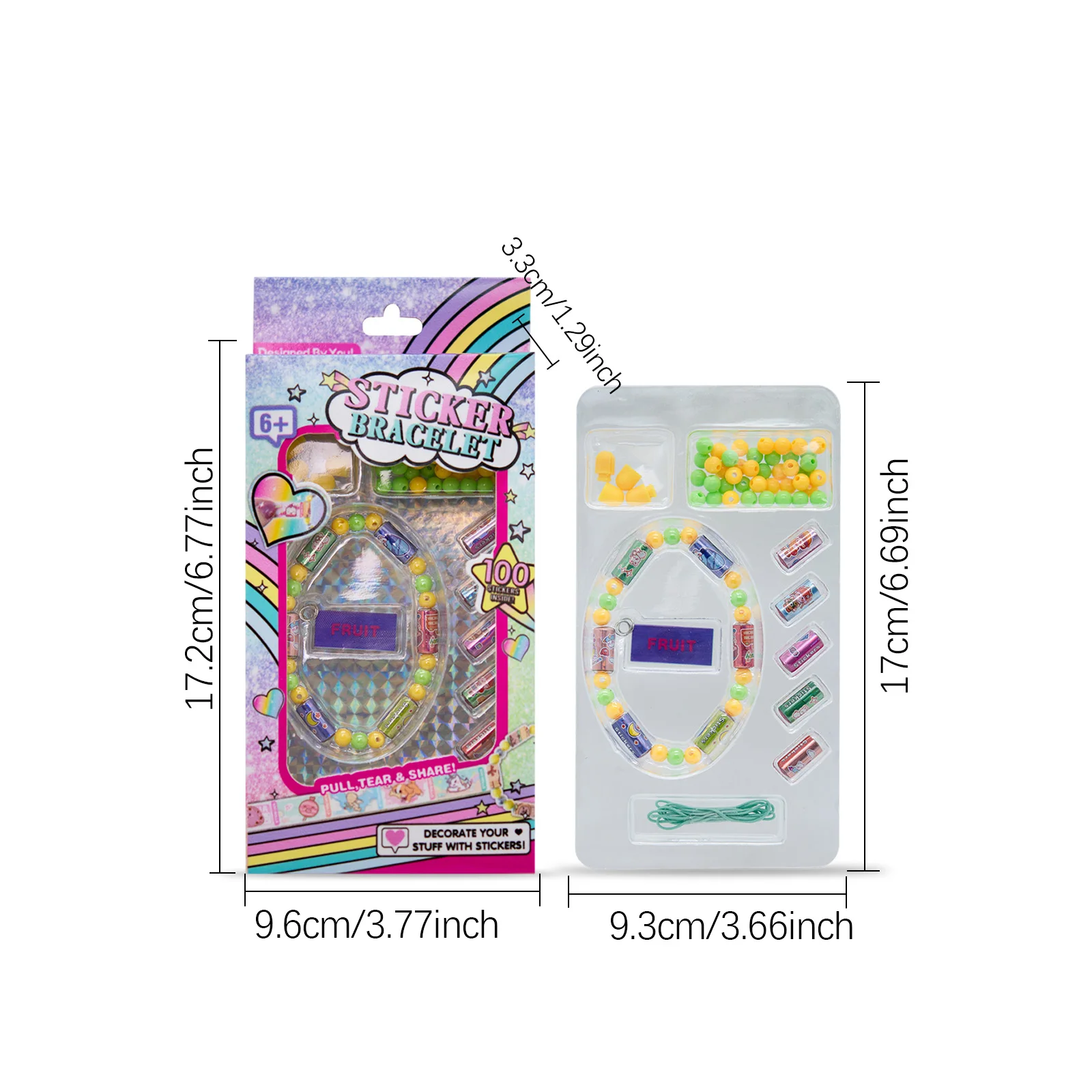 Kids Arts And Crafts children fashion Kit Making Bracelets Friendship Bracelet Kit Letter Beads For Making Jewelry Crafts Gifts