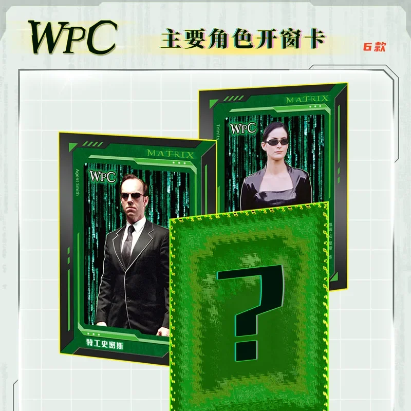 The Matrix The First Original periferiche Cards Booster Box personaggio del film gioco raro carte da gioco per bambini regali di compleanno